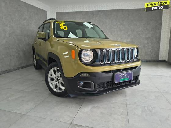 JEEP RENEGADE 1.8 16V FLEX LONGITUDE 4P AUTOMÁTICO
